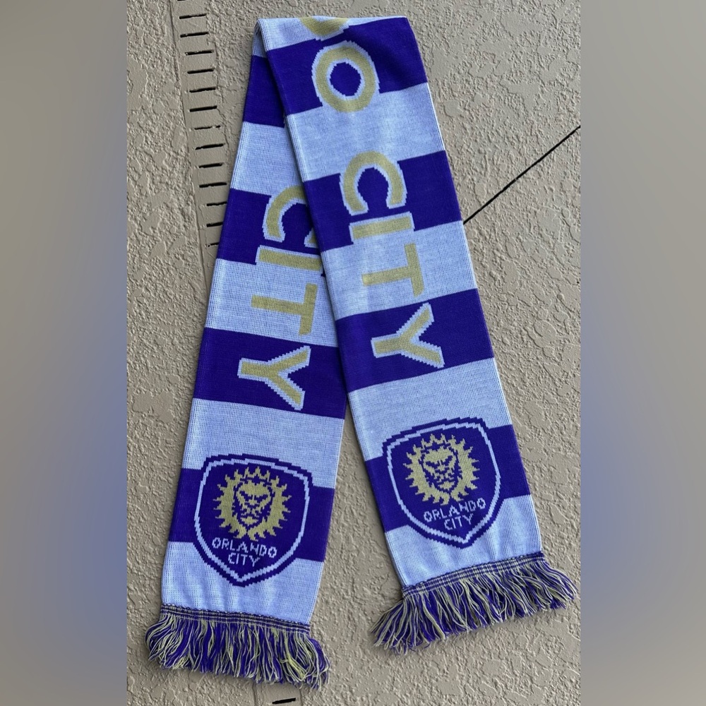 Orlando City SC MLS Ruffneck Scarf in VGC